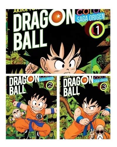 Pack Dragon Ball Color Saga Origen Ivrea Arg Reg Cuotas Sin