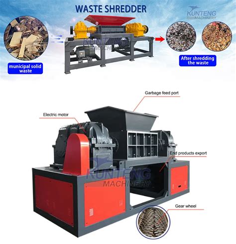 Double Roll Type Metal Ldpe Waste Shredder And Automatic Baler Bottle