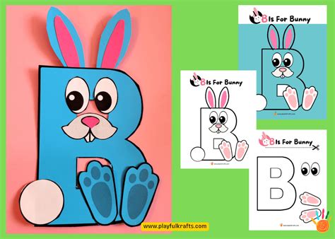 Letter B Craft Fun Ideas For Kids Free Playful Krafts