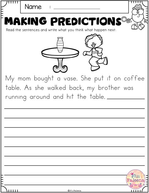 Predictions Worksheet