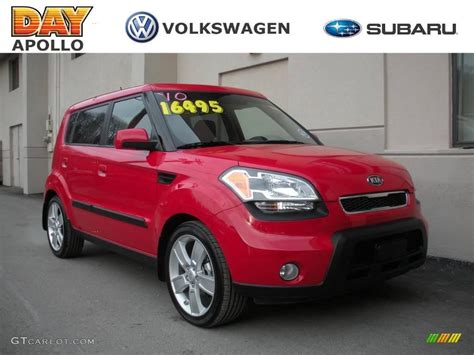 2010 Molten Red Kia Soul Sport 24999104 Photo 16 Car