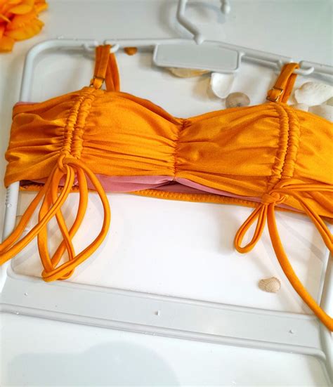 Micro Brazilian Bikini Bandeau Tie Side Paixao No 457 Etsy