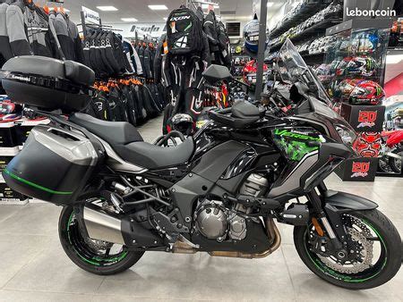 KAWASAKI Versys 1000 S Grand Tourer Annee 2023 Grise Verte 6115 Kms