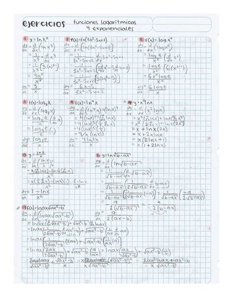 Solution Ejercicios Resueltos De Derivadas De Funciones Exponenciales