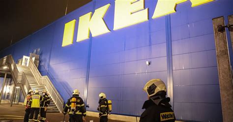 Feuer Bei IKEA In Wuppertal War Offenbar Brandstiftung