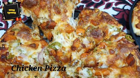 Chicken Pizza Homemade Chicken Pizza How To Make Chicken Pizza At Homebest Chicken Pizza