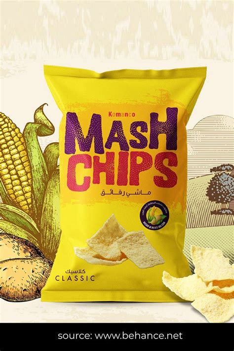 Inspiration For Attractive Chips Packaging Designs Chip Packaging