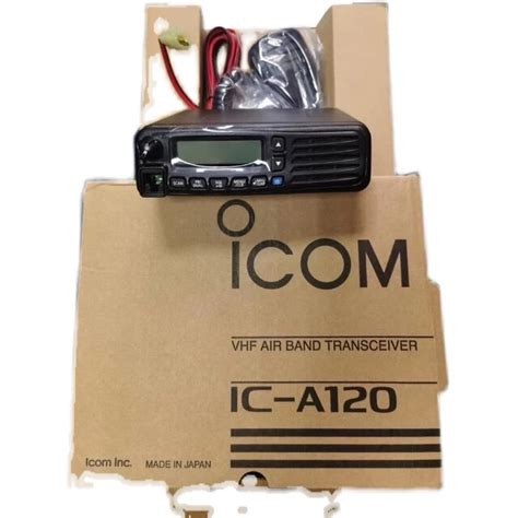 Icom Ic A120 Vhf High Performance Aviation Radio 52 Off