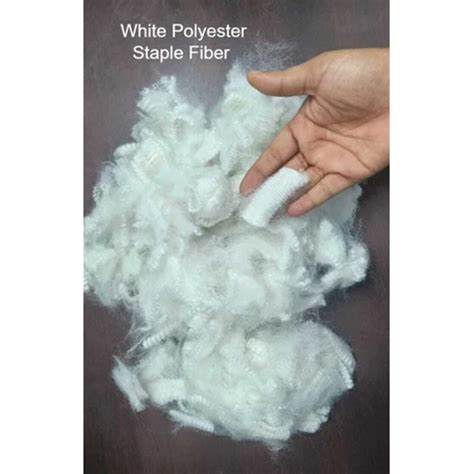 Eco Friendly White Polyester Staple Fibre At Best Price In Dadra And