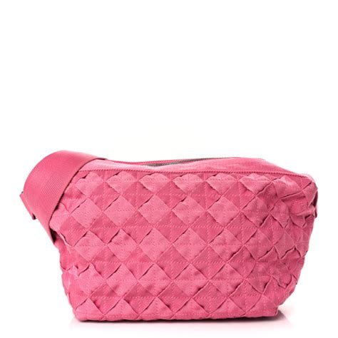 Bottega Veneta Canvas Maxi Intrecciato Webbing Cassette Crossbody Bag Pink 1276789 Fashionphile