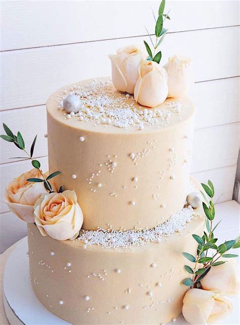 The Most Beautiful Wedding Cakes Two Tier Wedding Cake Pretty