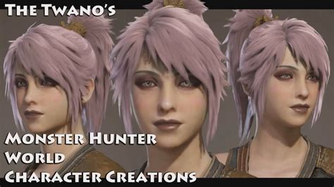 Monster Hunter World Character Creation Cute Female 60 Youtube