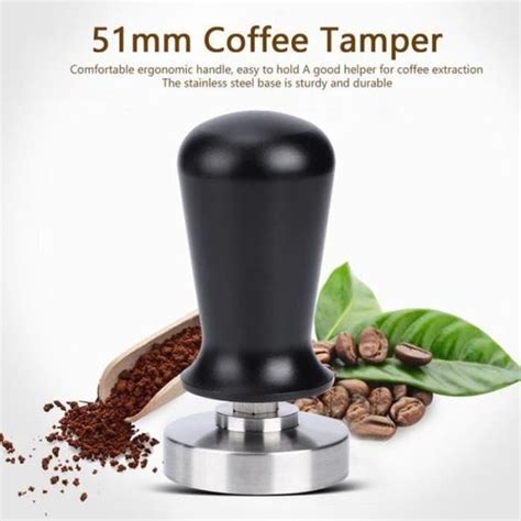 ZII04907 Moulin a cafe 51mm base plate ressort café tamper poudre de