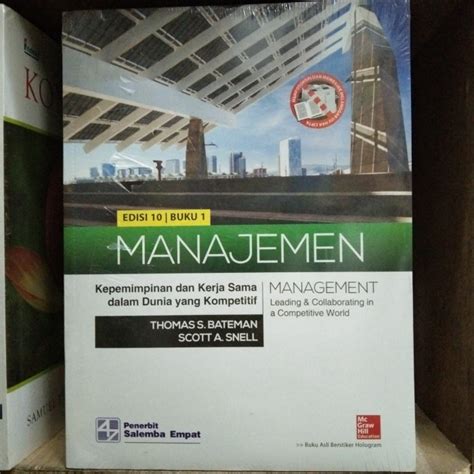 Jual Original Manajemen Buku Thomas Bateman Edisi Shopee Indonesia