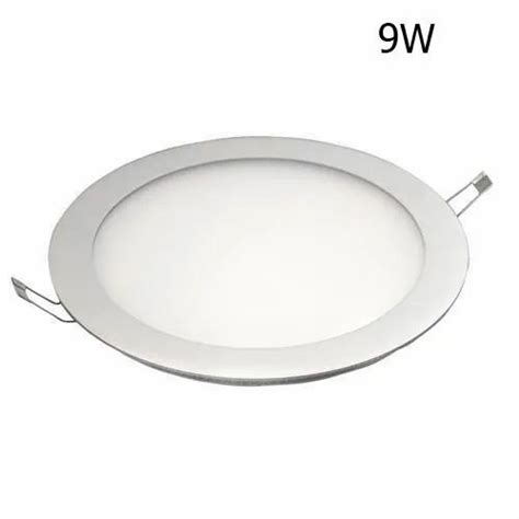 9W Cool And Warm White Round Led Panel Light At Rs 175 Piece In Mumbai