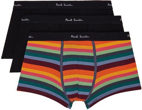 Paul Smith Three Pack Multicolor Boxer Briefs Ssense Canada