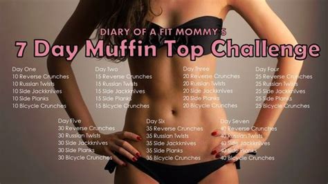 We Heart It Day Muffin Top Weekly Workout Challenge