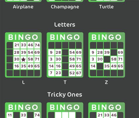 75 Ball Bingo Printable Cards - Printable Bingo Cards