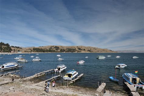 Titicacasee Bei Copacabana Bolivien Foto And Bild South America