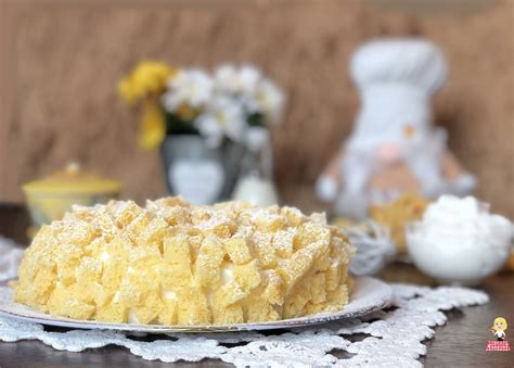 Torta Mimosa Classica Facile A Tavola Con Tea