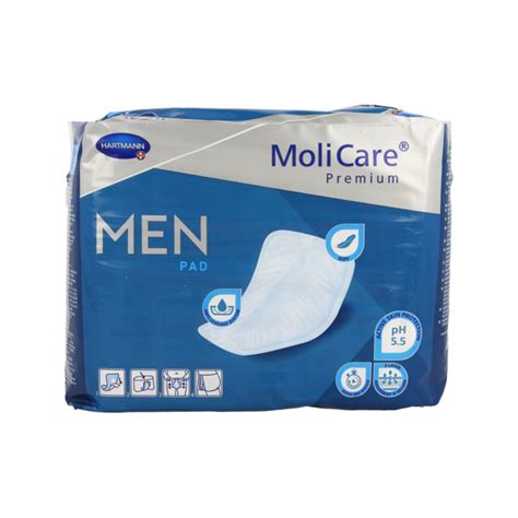 MOLICARE PREMIUM MEN PAD 4 GOUTTES 34 X 18 CM 14 Protections