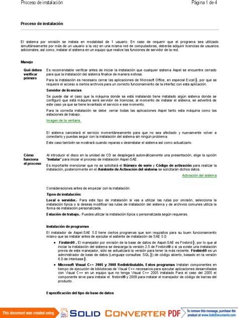 INSTALACION | PDF | Servidor (Computación) | Archivo de computadora 