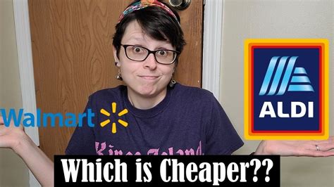 WHICH GROCERY PICKUP IS CHEAPER WAL MART OR ALDI YouTube