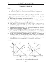 Solution To Homework 6 Pdf Econ 201 Session 1 In Fall 2021 At DKU