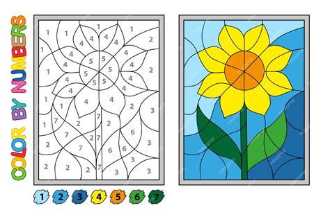 Jogo De Colorir Por Numeros