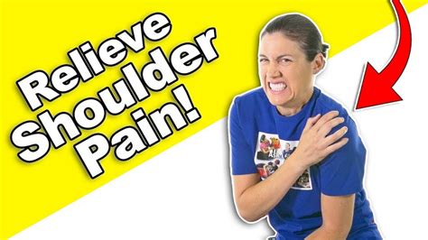 Shoulder Pain Relief Exercises 5 Minute Real Time Routine Ask Doctor Jo