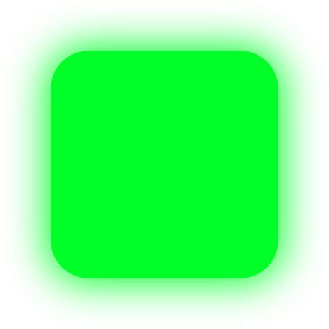 Neon Green Square Banner Neon Square 10976699 Png