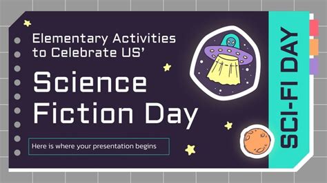 Elementary Activities to Celebrate US' Science Fiction Day