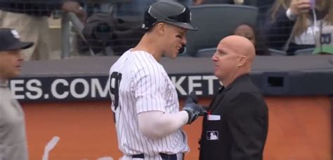 NewYorkPost Aaron Judge Gets Ejected For First Time In Yankees Career