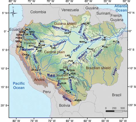 Pictures Of The Amazon Rainforest On A Map Infoupdate Org