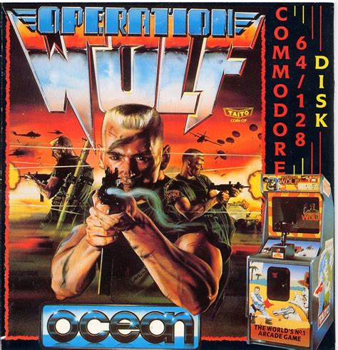 Operation Wolf (1987) box cover art - MobyGames