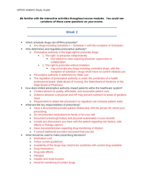 Nr Midterm Study Guide Be Familiar With The Interactive