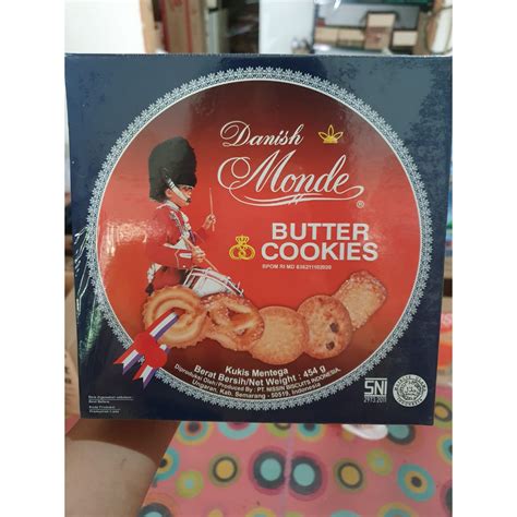 Jual Biskuit Monde Butter Cookies 454 Gram Kue Kaleng Shopee Indonesia