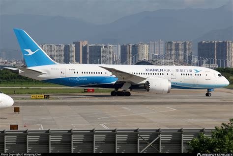 B 2762 Xiamen Airlines Boeing 787 8 Dreamliner Photo By Wanping Chen