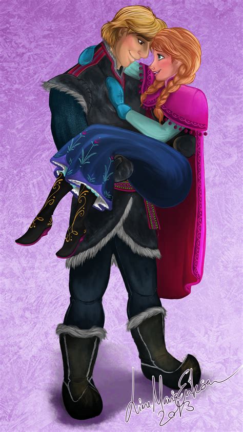 Anna And Kristoff Frozen Fan Art 38571689 Fanpop