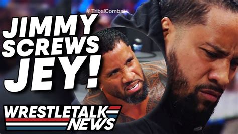 Jimmy Uso SCREWS Jey Uso Jimmy Uso Heel Turn WWE Summerslam