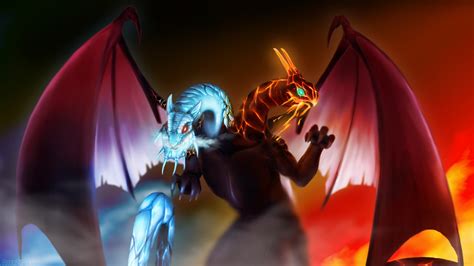 2160x1440 Resolution Dota 2 Jakiro The Twin Headed Dragon Wallpaper