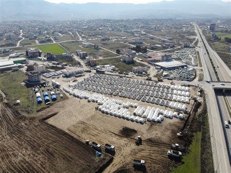 Filmagem Do Drone De Peru Antakya Hatay De Fevereiro De Imagem