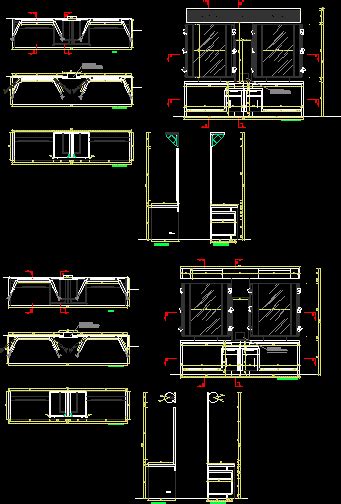 Toaletka W Programie Autocad Biblioteka Cad