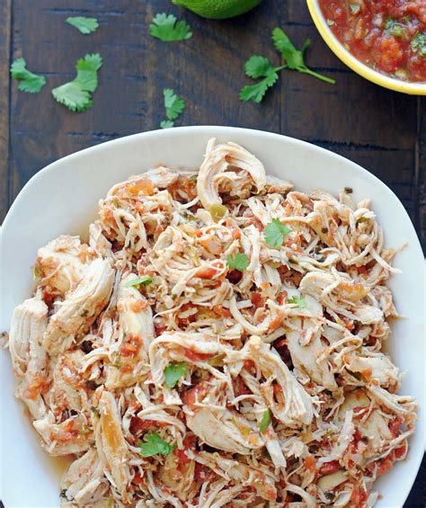 Slow Cooker Salsa Chicken 5 Boys Baker