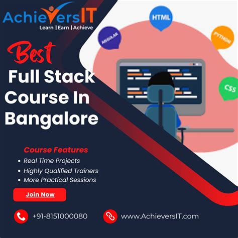 Best Full Stack Course In Bangalore Achieversit We Offers Flickr