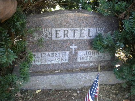 John Henry Ertel 1877 1927 Mémorial Find a Grave