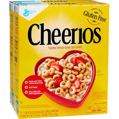 General Mills Cheerios Cereal 20 35 Oz 2 Count