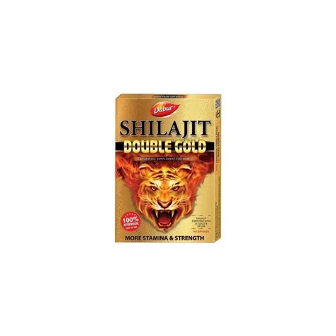 Dabur Shilajit Double Gold Capsules At Rs Pack Shilajit Capsule