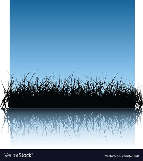 Grass background Royalty Free Vector Image - VectorStock