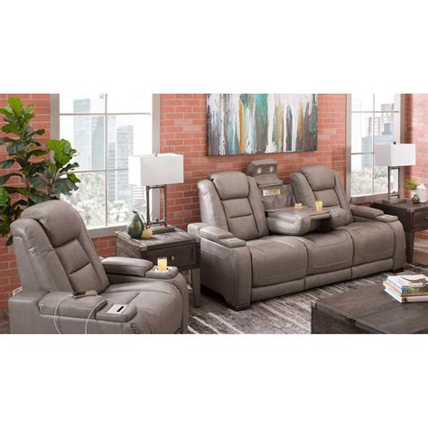 The Man Den Power Reclining Sofa U8530515 Ashley Furniture